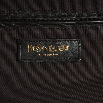 Saint Laurent Leather Medium Downtown Tote Violet 6 of 9