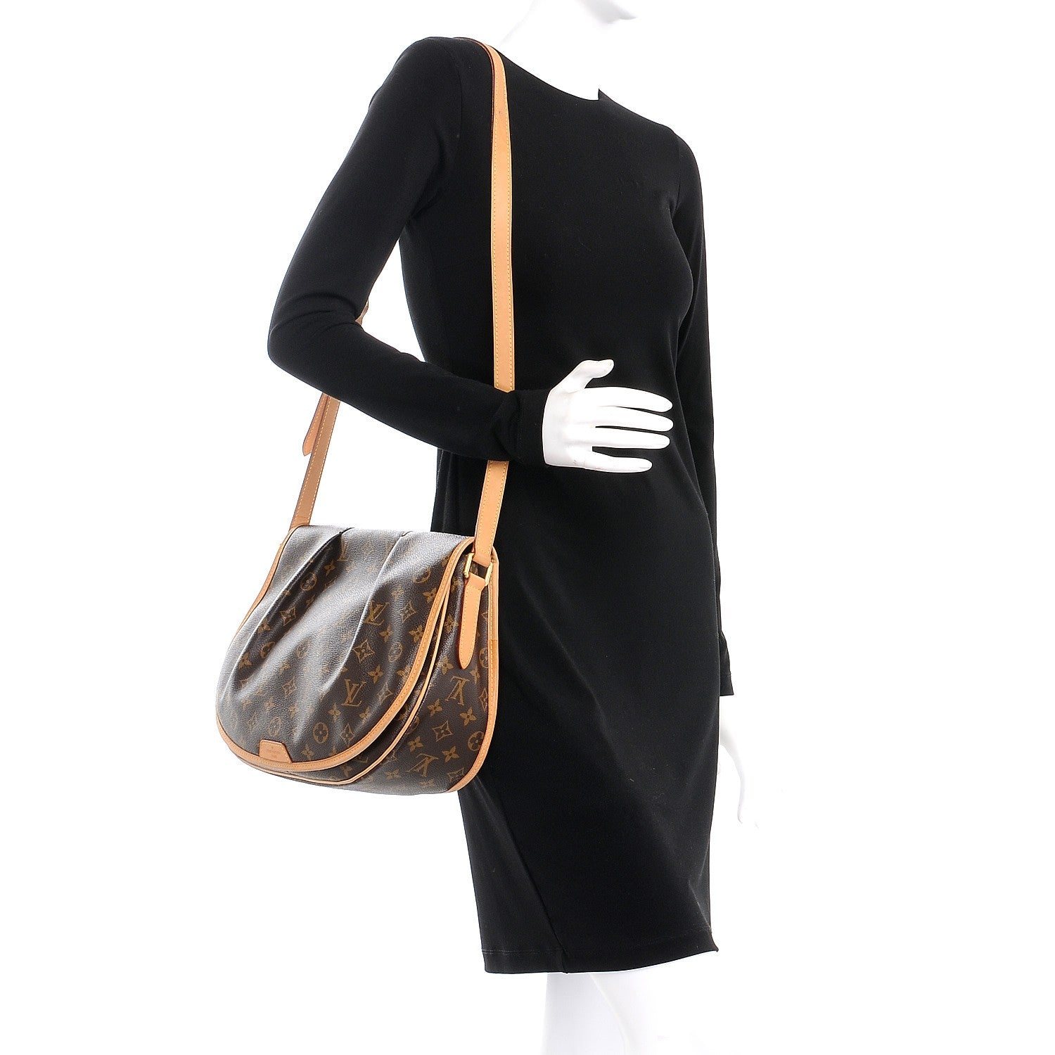 Louis Vuitton Monogram Menilmontant MM 2 of 11