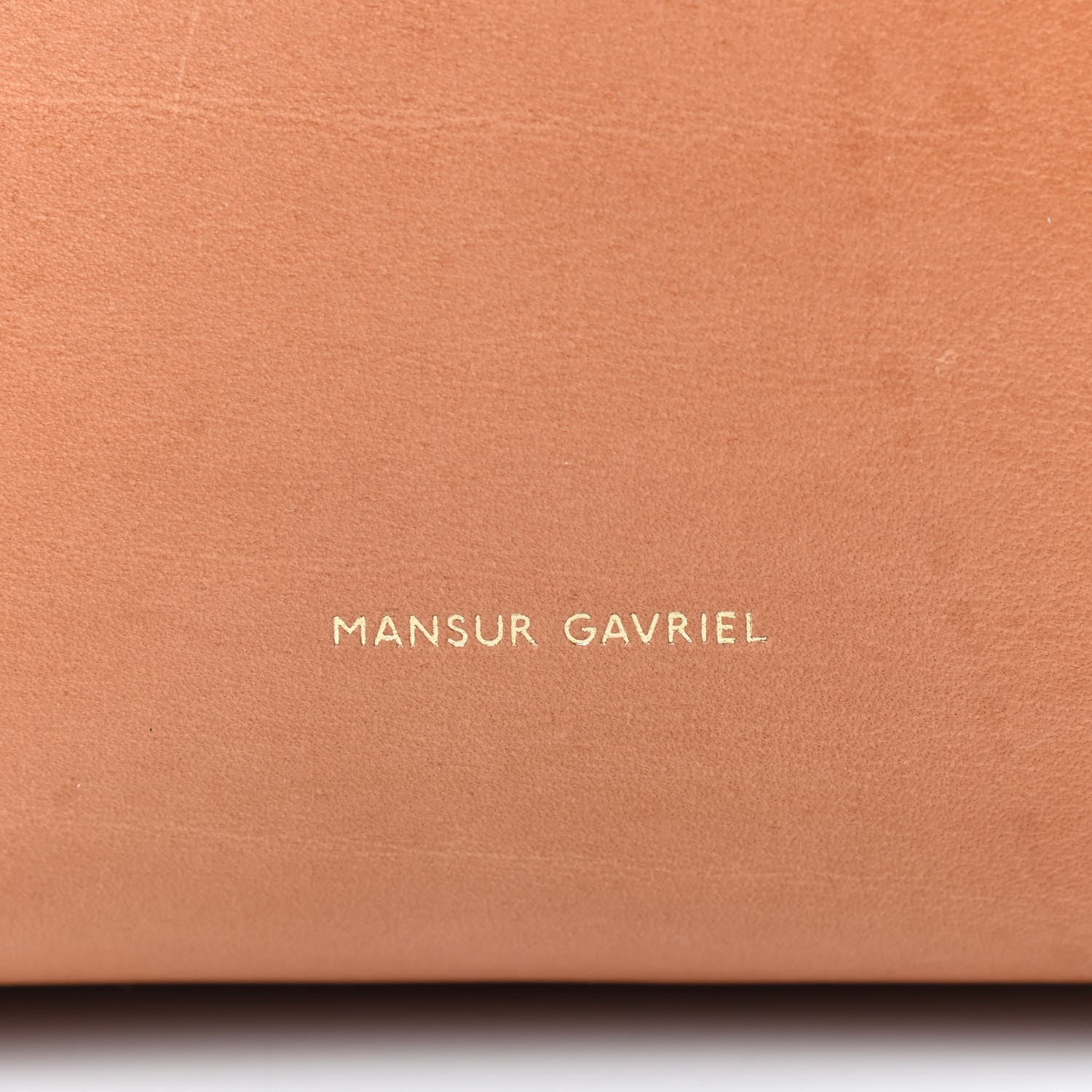Mansur Gavriel Vegetable Tanned Calfskin Mini Bucket Bag Camello Antico 6 of 10