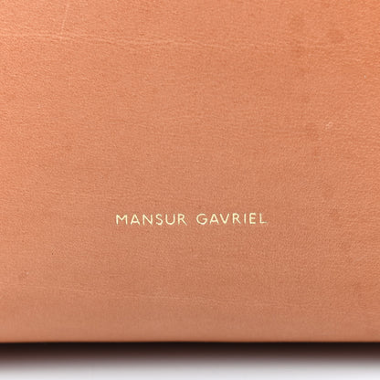 Mansur Gavriel Vegetable Tanned Calfskin Mini Bucket Bag Camello Antico 6 of 10