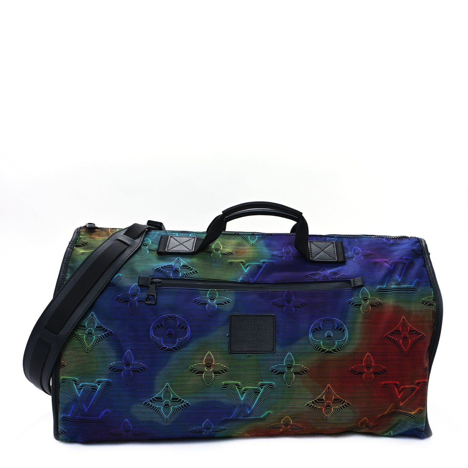 Louis Vuitton Monogram 2054 3D Reversible Keepall Bandouliere 50 Multicolor 9 of 13