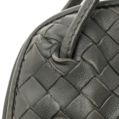Bottega Veneta Nappa Intrecciato Nodini Crossbody Messenger New Light Grey 11 of 13