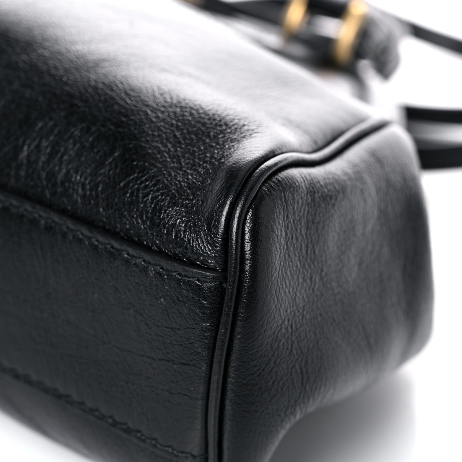 Gucci Calfskin Medium Re(Belle) Top Handle Bag Black 9 of 14