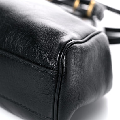 Gucci Calfskin Medium Re(Belle) Top Handle Bag Black 9 of 14