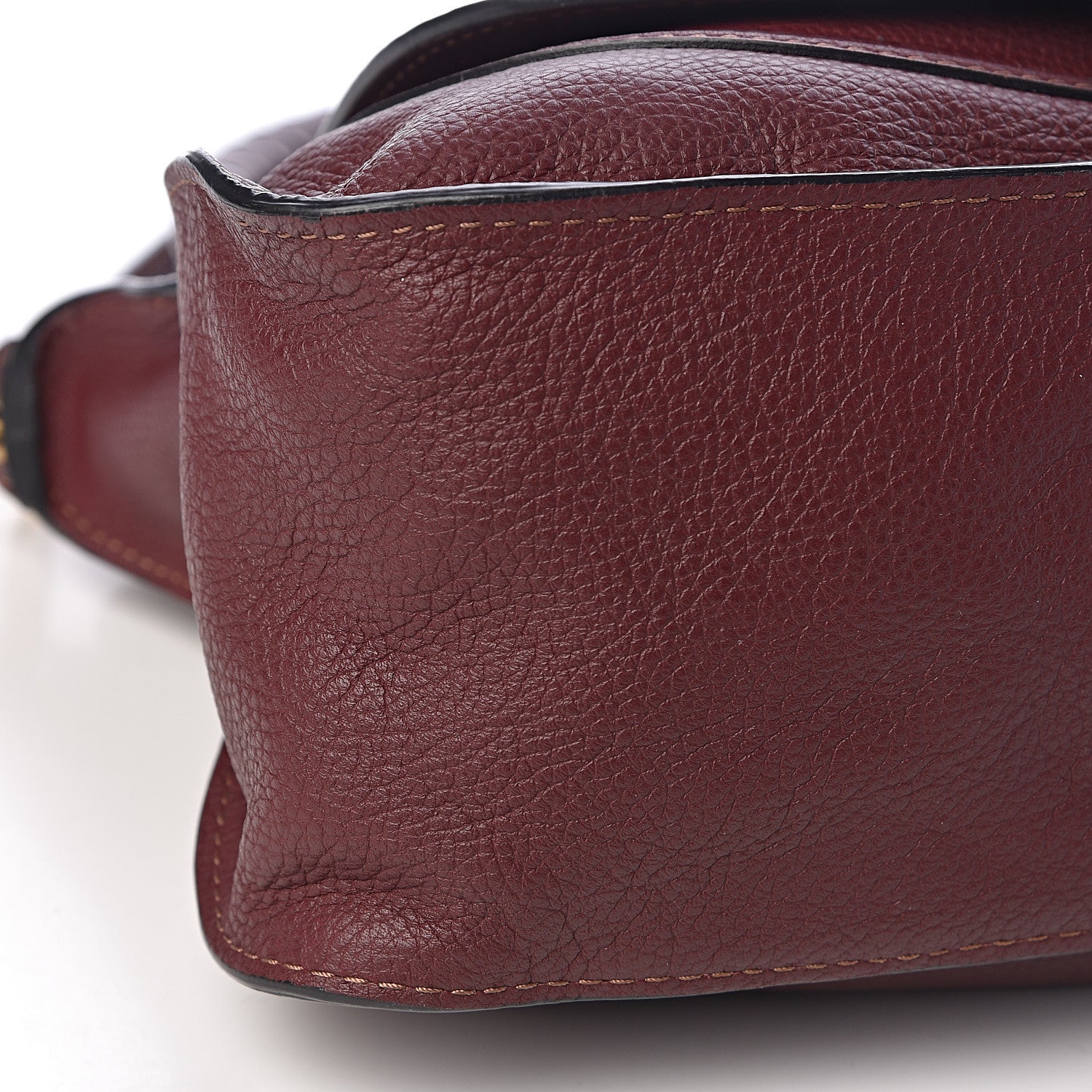 Chloe Calfskin Medium Marcie Satchel Dark Velvet 8 of 13