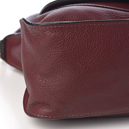 Chloe Calfskin Medium Marcie Satchel Dark Velvet 8 of 13