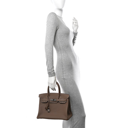 Hermes Togo Birkin 30 Etoupe 2 of 12
