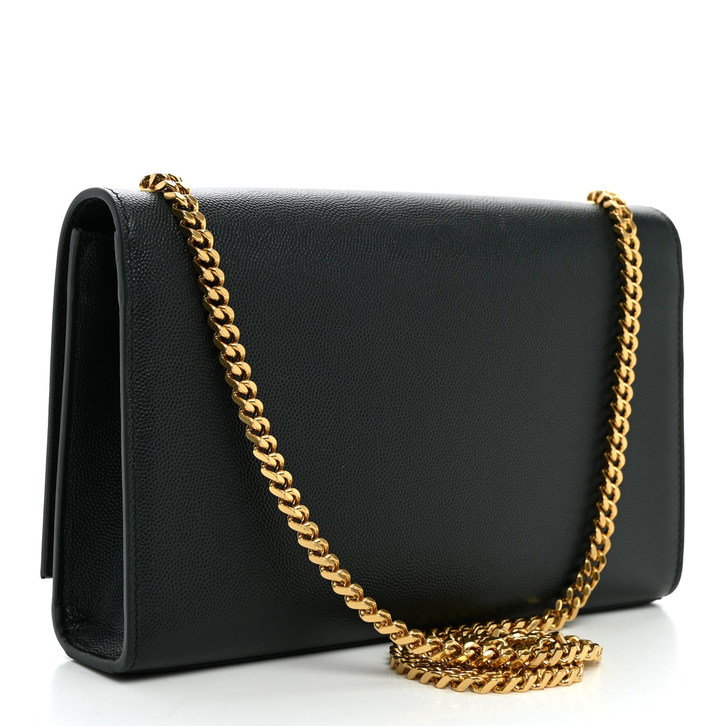 Grain De Poudre Medium Classic Monogram Kate Tassel Satchel New Vert Fonce