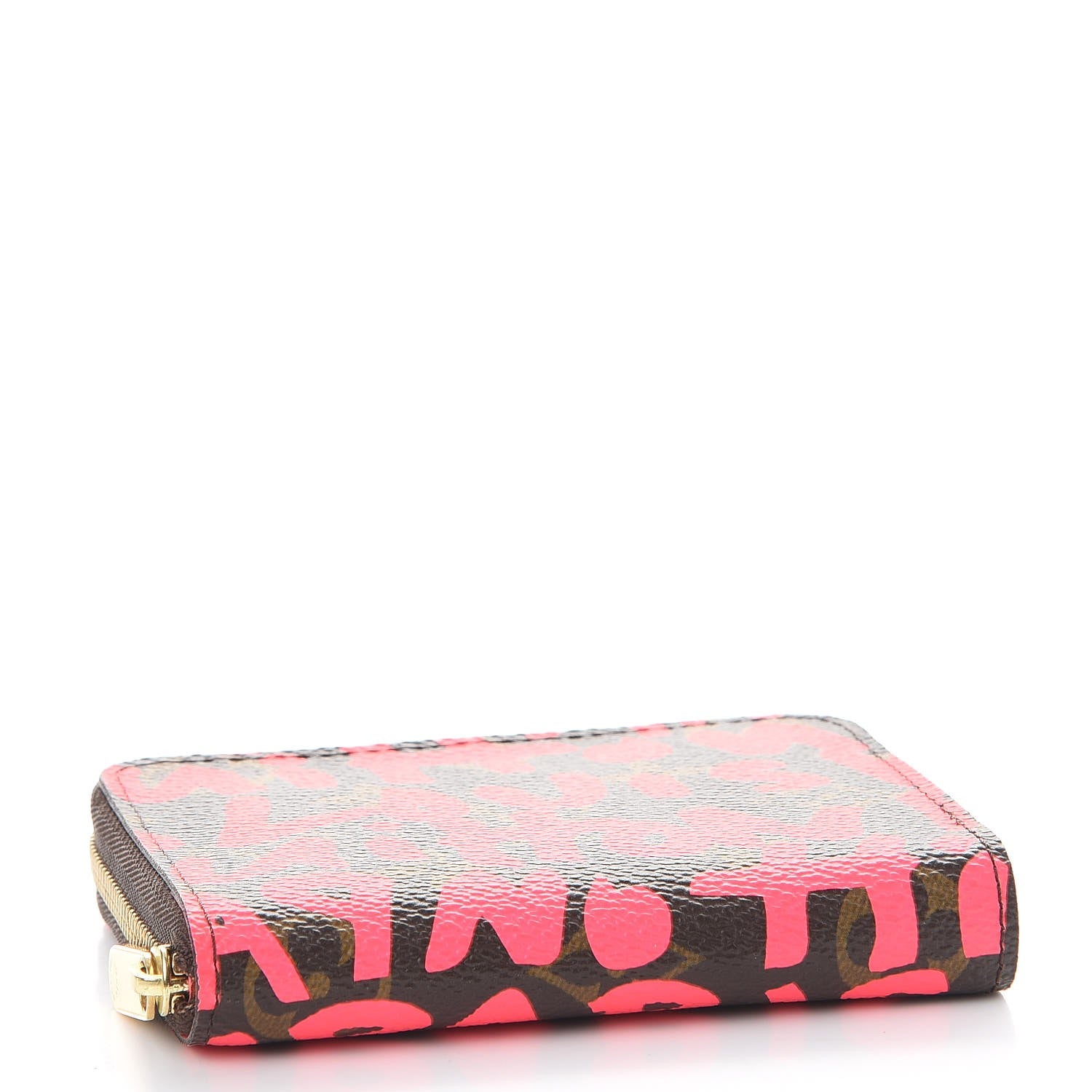 Louis Vuitton Monogram Graffiti Zippy Coin Purse Fuchsia 4 of 8