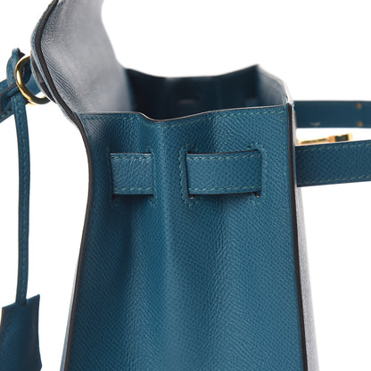 Hermes Epsom Kelly Sellier 28 Vert Bosphore 18 of 36