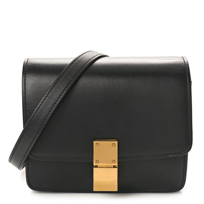 Celine Box Calfskin Small Classic Box Flap Bag Black 1 of 9