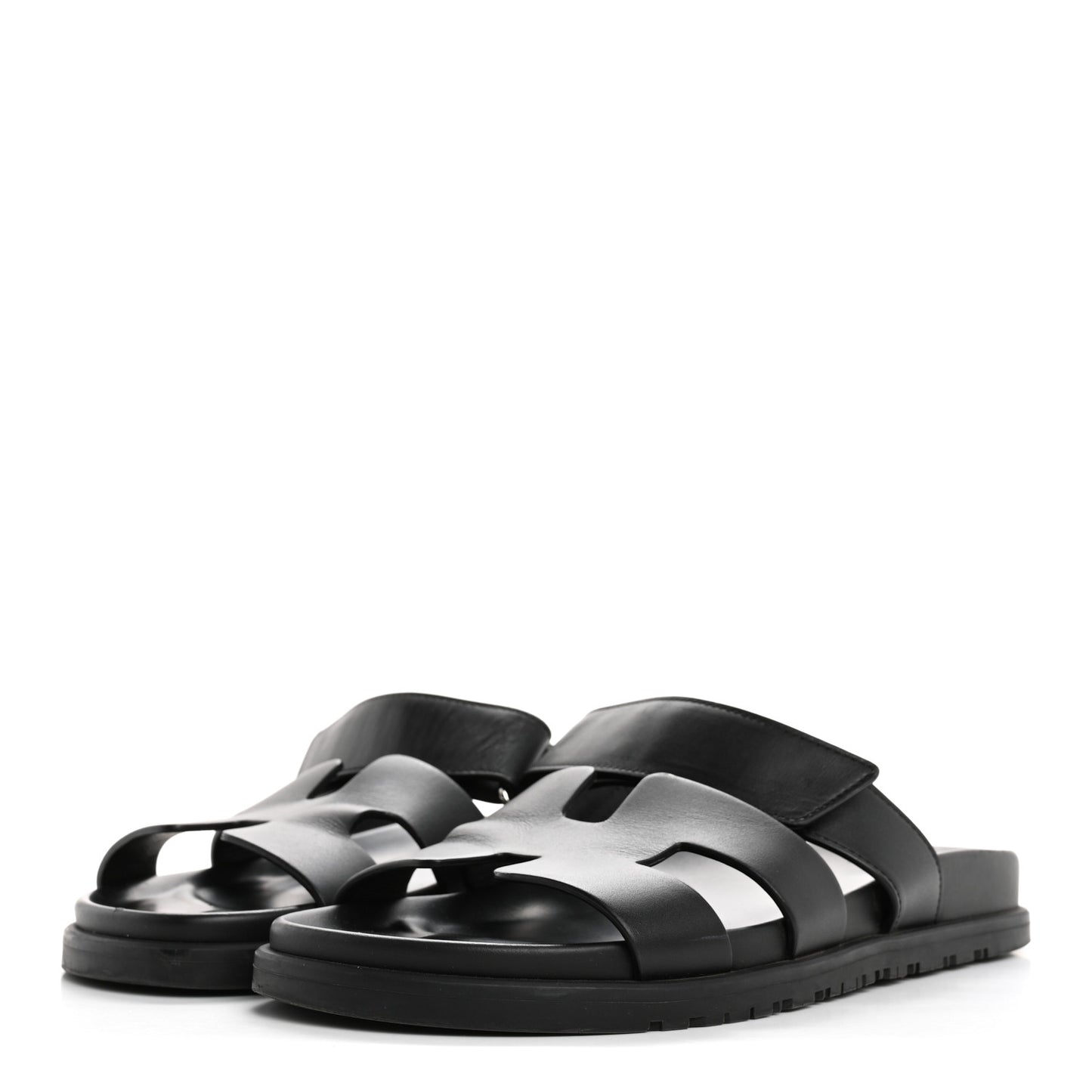 Calfskin Womens Chypre Sandals 39 Black