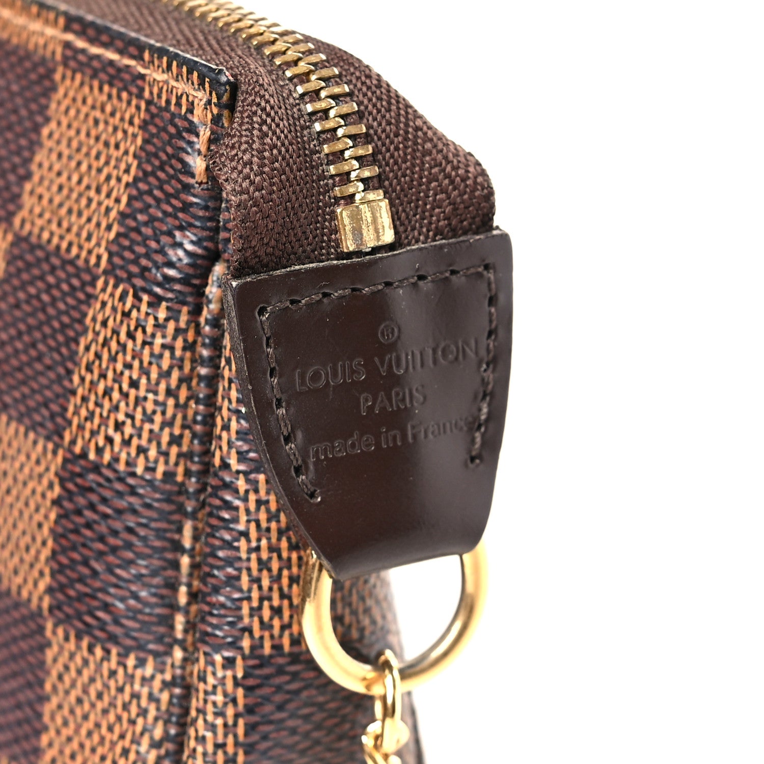 Louis Vuitton Damier Ebene Mini Pochette Accessories 6 of 8