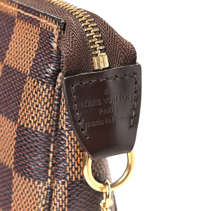 Louis Vuitton Damier Ebene Mini Pochette Accessories 6 of 8