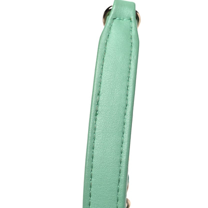 Chanel Caviar Quilted Medium CC Filigree Vanity Case Pink Green Blue 12 of 12
