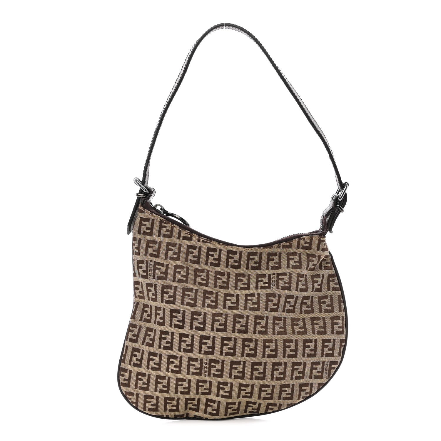 Fendi Zucchino Small Oyster Tobacco 1 of 11