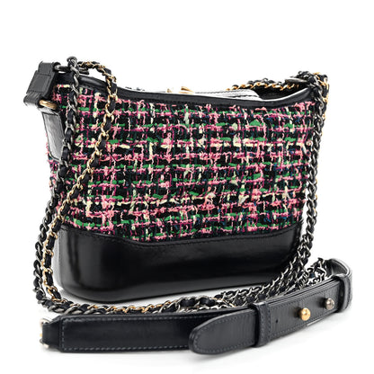 Chanel Tweed Calfskin Small Gabrielle Hobo Multi 3 of 9