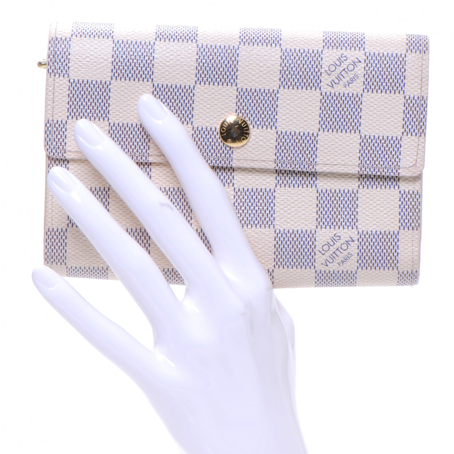 Louis Vuitton Damier Azur Alexandra Wallet 2 of 7