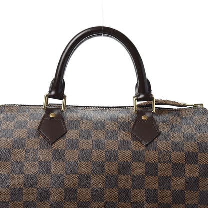 Louis Vuitton Damier Ebene Speedy 30 8 of 8