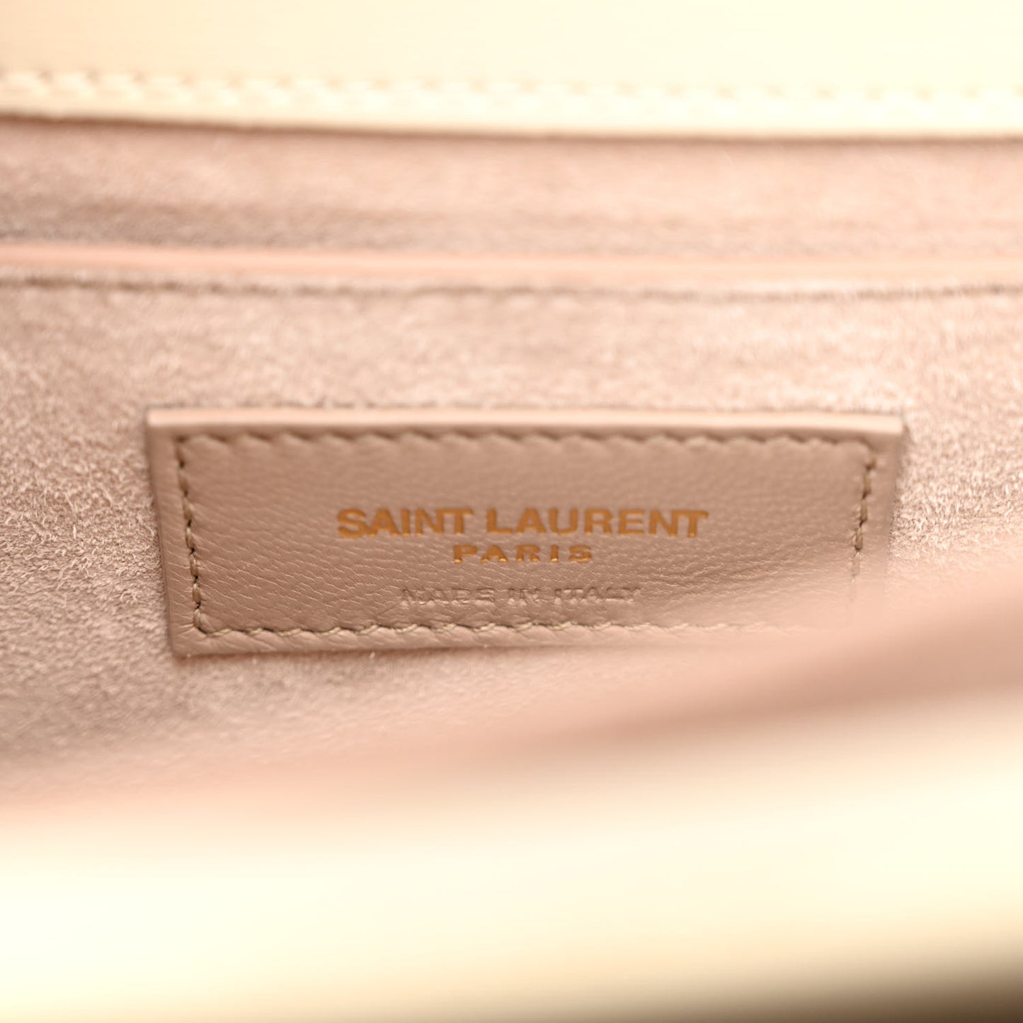 Smooth Calfskin Medium Monogram Sunset Satchel Blanc Vintage