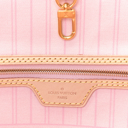 Louis Vuitton Damier Azur Neo Neverfull GM Rose Ballerine 5 of 6
