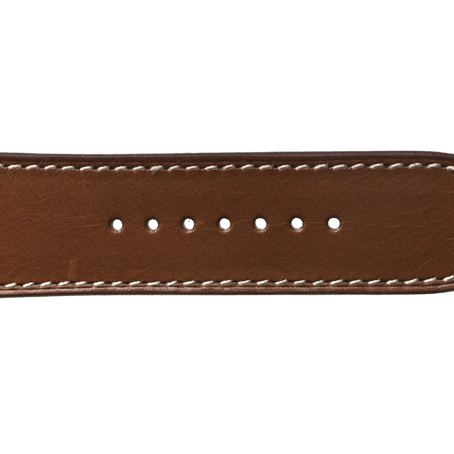 Hermes Barenia 42mm Apple Watch Single Tour Band Fauve 3 of 8