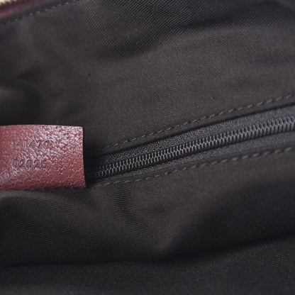 Gucci Suede Guccissima Abbey Tote Pink 9 of 10