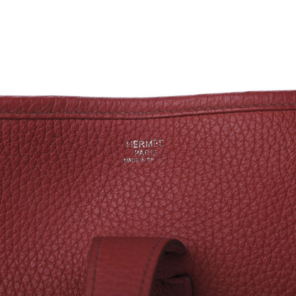 Hermes Togo Evelyne III GM Rouge Garance 8 of 8
