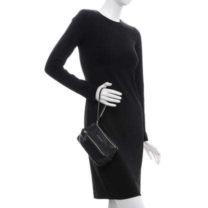 Givenchy Sugar Goatskin Pandora Wristlet Black 2 of 7