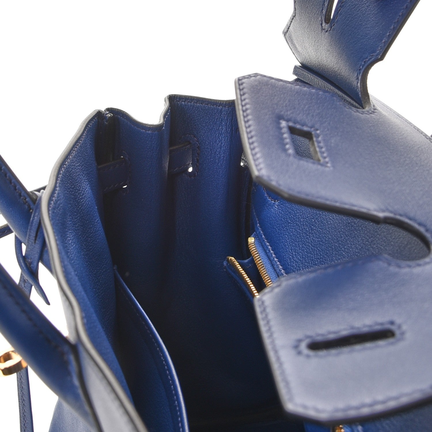 Hermes Swift Birkin 25 Bleu Saphir 11 of 38