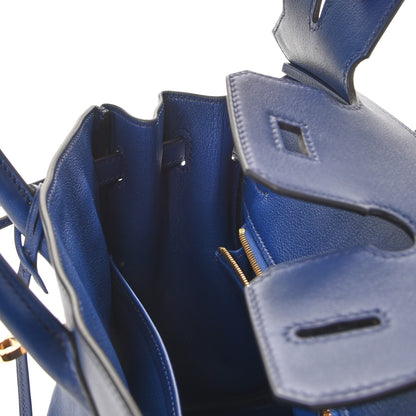 Hermes Swift Birkin 25 Bleu Saphir 11 of 38