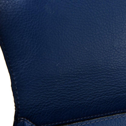 Chloe Calfskin Mini Marcie Round Crossbody Bag Royal Navy 10 of 10