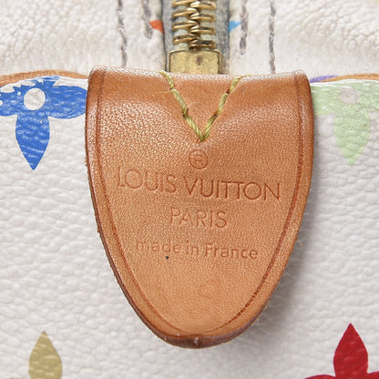 Louis Vuitton Monogram Multicolor Speedy 30 White 7 of 18