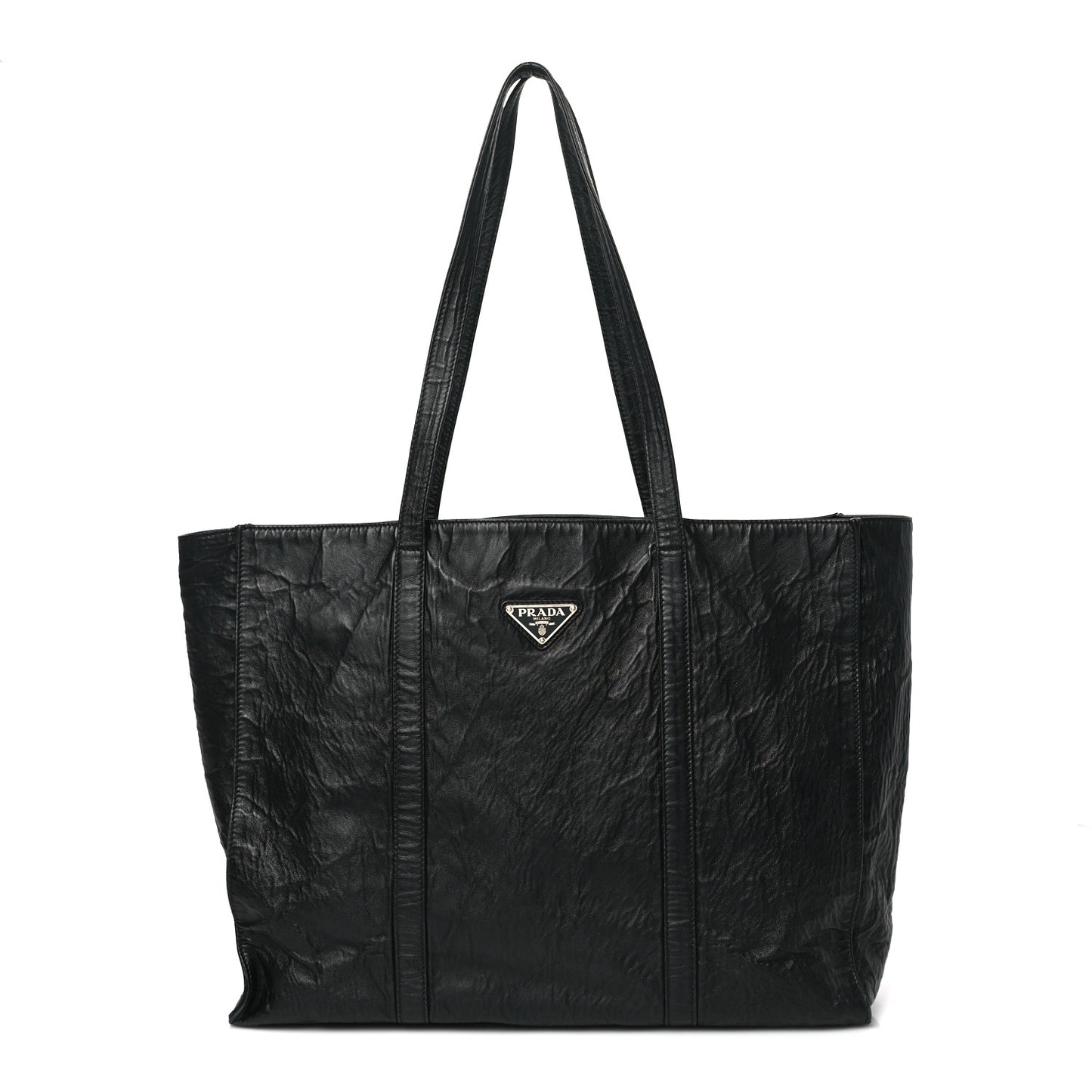 Nappa Antique Tote Black
