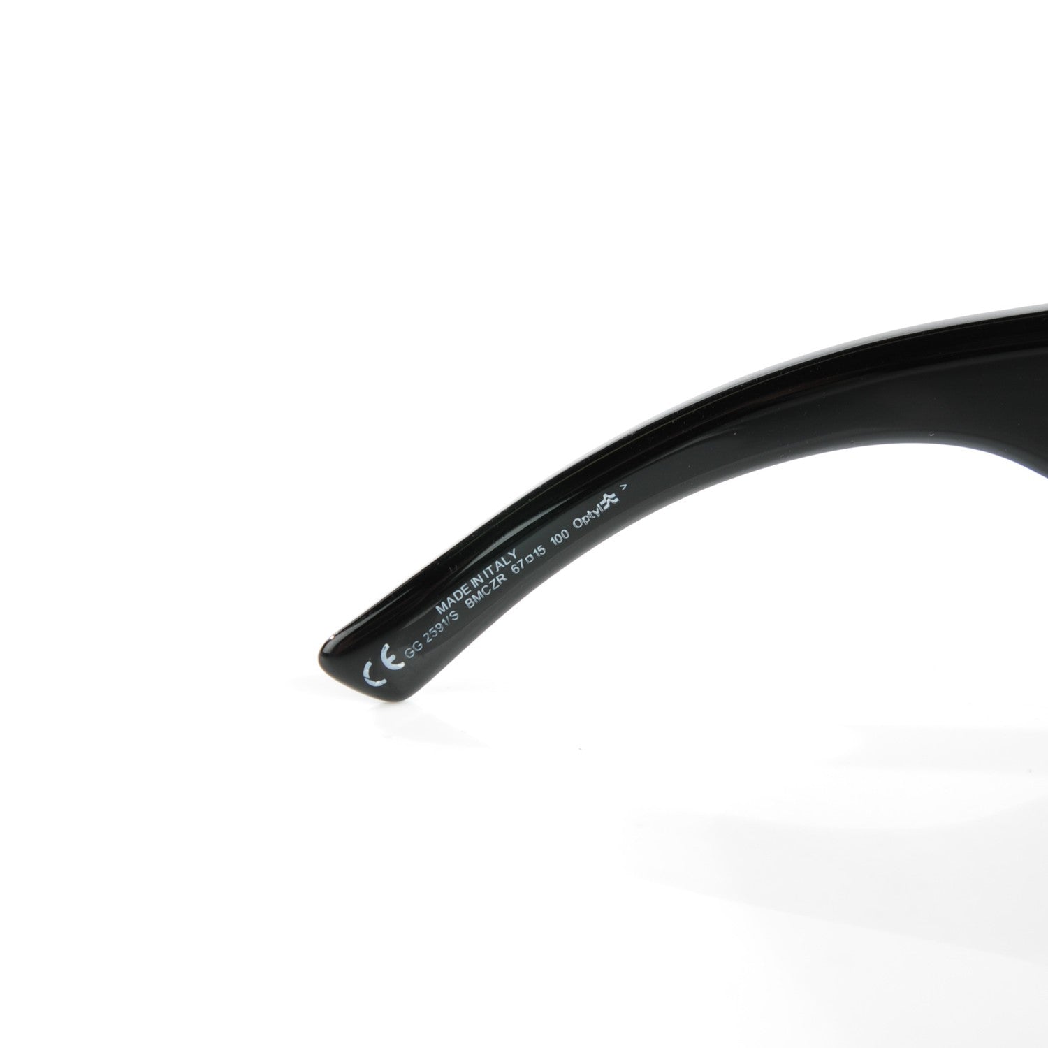 Gucci Gold Buckle Sunglasses 2591 S Black 4 of 6