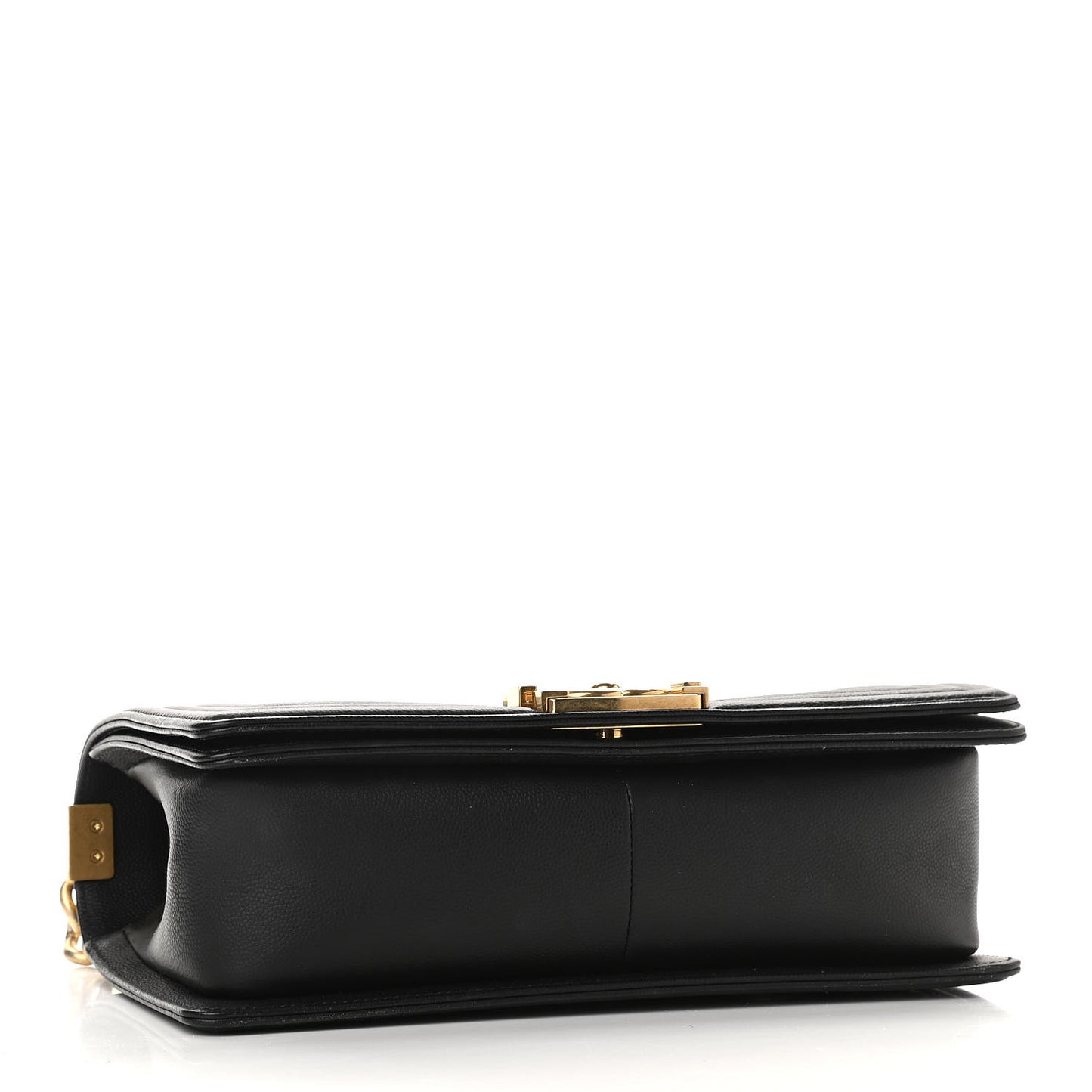 Caviar Quilted Medium Boy Flap Black