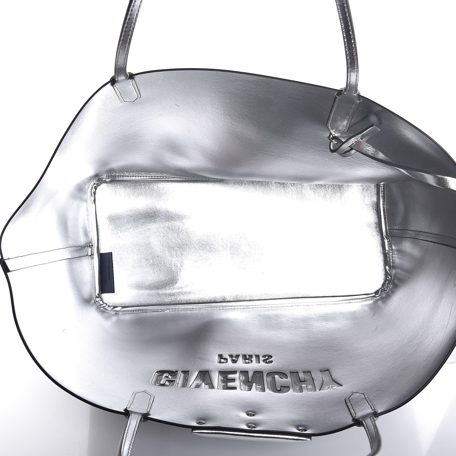 Givenchy Calfskin Large Antigona Tote Night Blue Silver 6 of 8