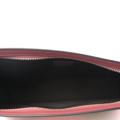 Gucci GG Supreme Monogram Blooms Large Cosmetic Case Beige Multicolor Dry Rose 5 of 9
