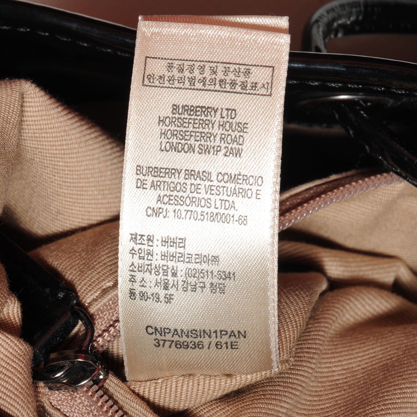 Patent Nova Check Backpack