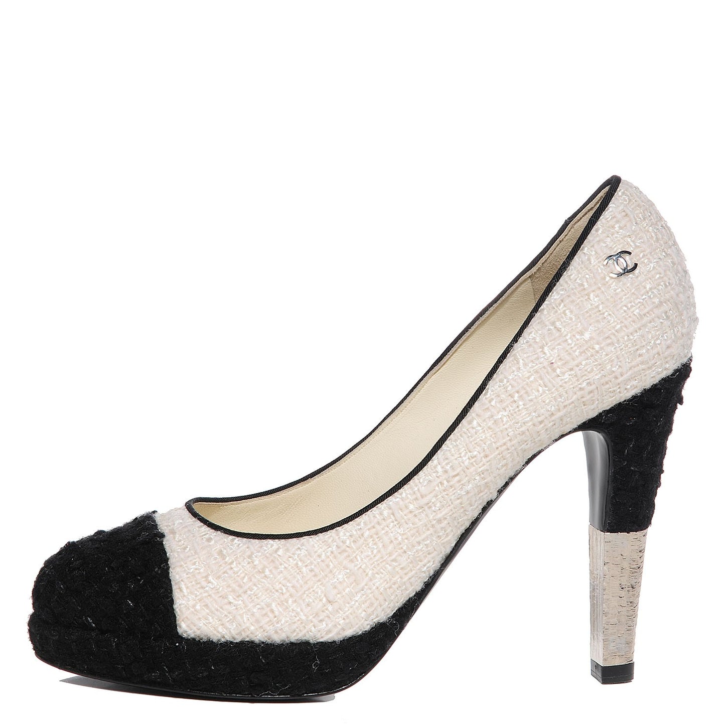 Tweed CC Pumps Black White 38