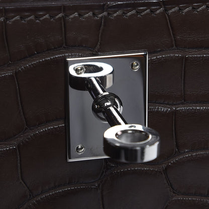 Hermes Matte Alligator Kelly Pochette Ebene 15 of 25