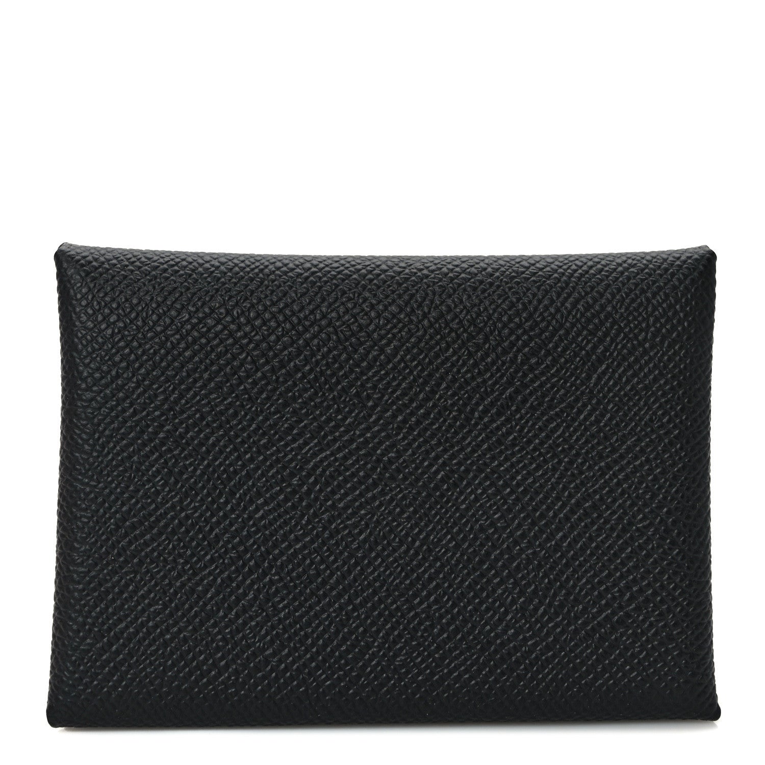 Hermes Epsom Calvi Duo Card Case Black 1 of 7