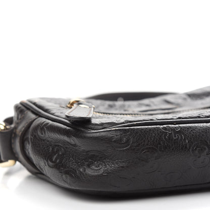 Gucci Guccissima Small Shoulder Bag Dark Brown 12 of 13