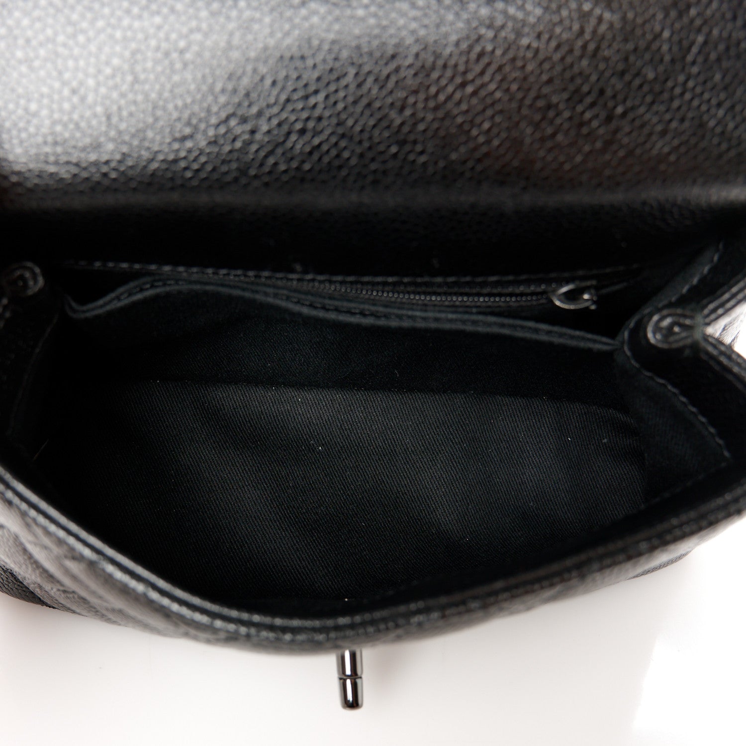 Chanel Caviar Quilted Mini Coco Handle Flap So Black 5 of 11