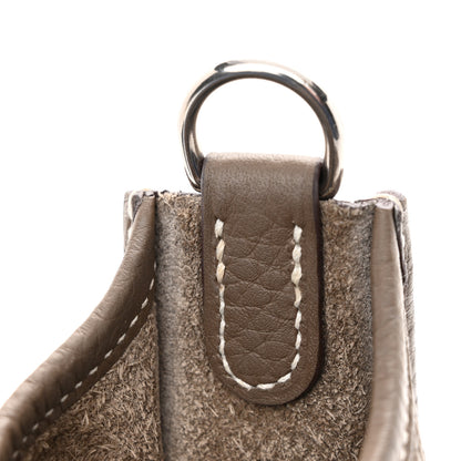 Hermes Taurillon Clemence Evelyne TPM Etoupe 12 of 12