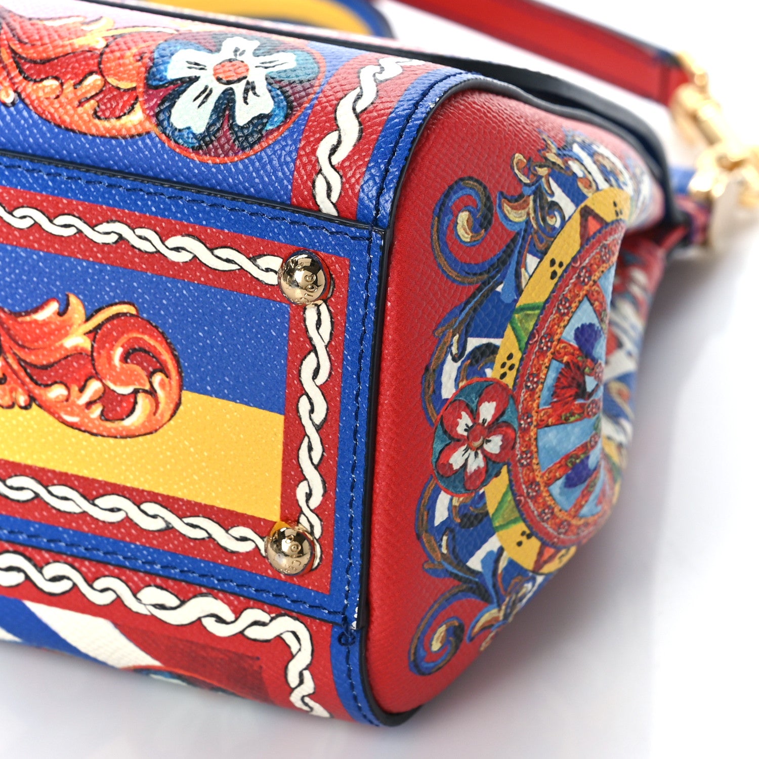 Dolce & Gabbana Dauphine Print Medium Miss Sicily Satchel Multicolor 9 of 11
