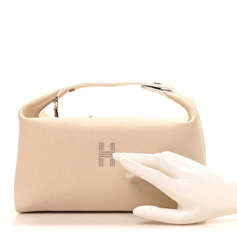 Canvas Large Bride-A-Brac Pouch Natural