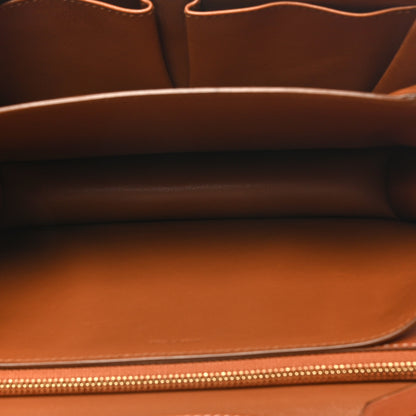 Celine Natural Calfskin Medium Classic Box Flap Bag Tan 5 of 11