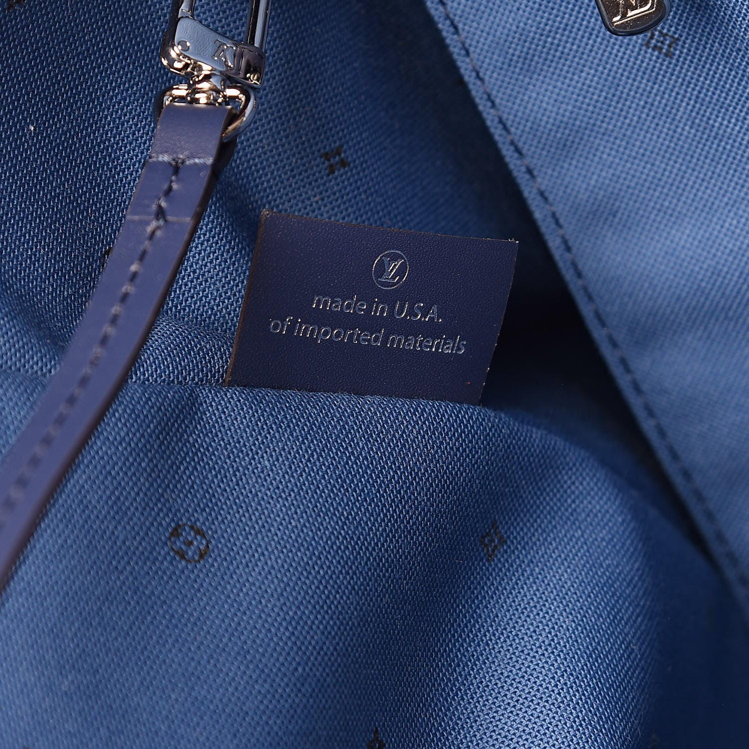 Louis Vuitton Monogram Escale Neverfull MM Blue 7 of 10
