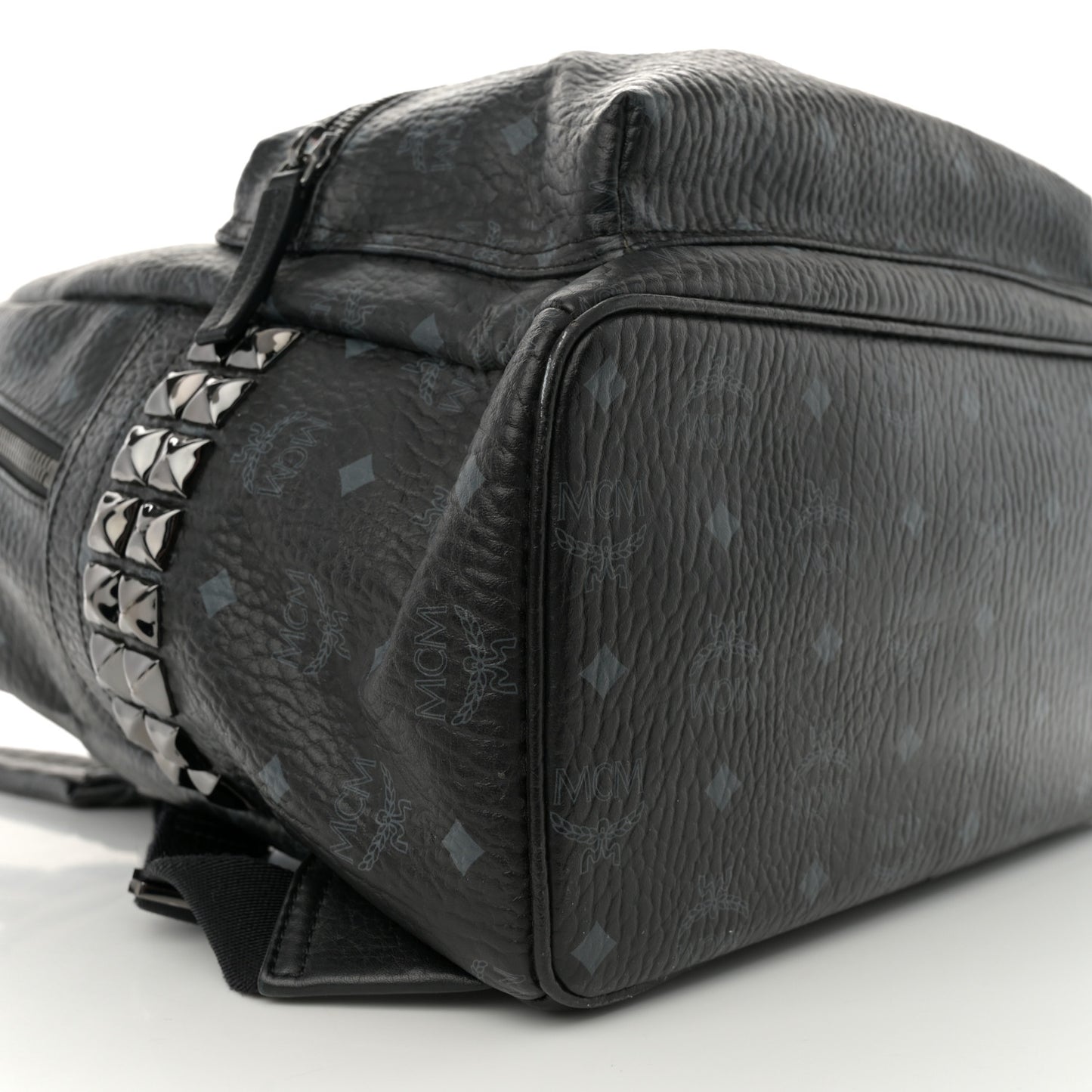 Visetos Medium Side Studs Stark Backpack Black
